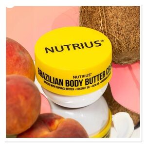 NUTRIUS Brazilian Body Butter Cream